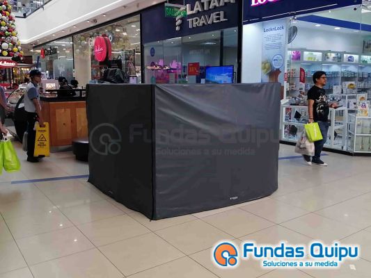 Funda para modulo isla comercial - A medida - Peru - Fundas Quipu