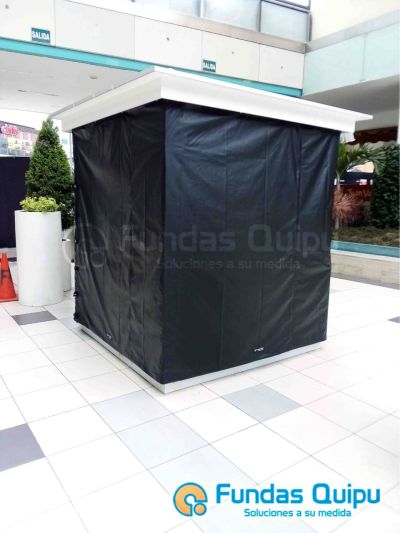 Funda para modulo isla de centro comercial - Fundas Quipu